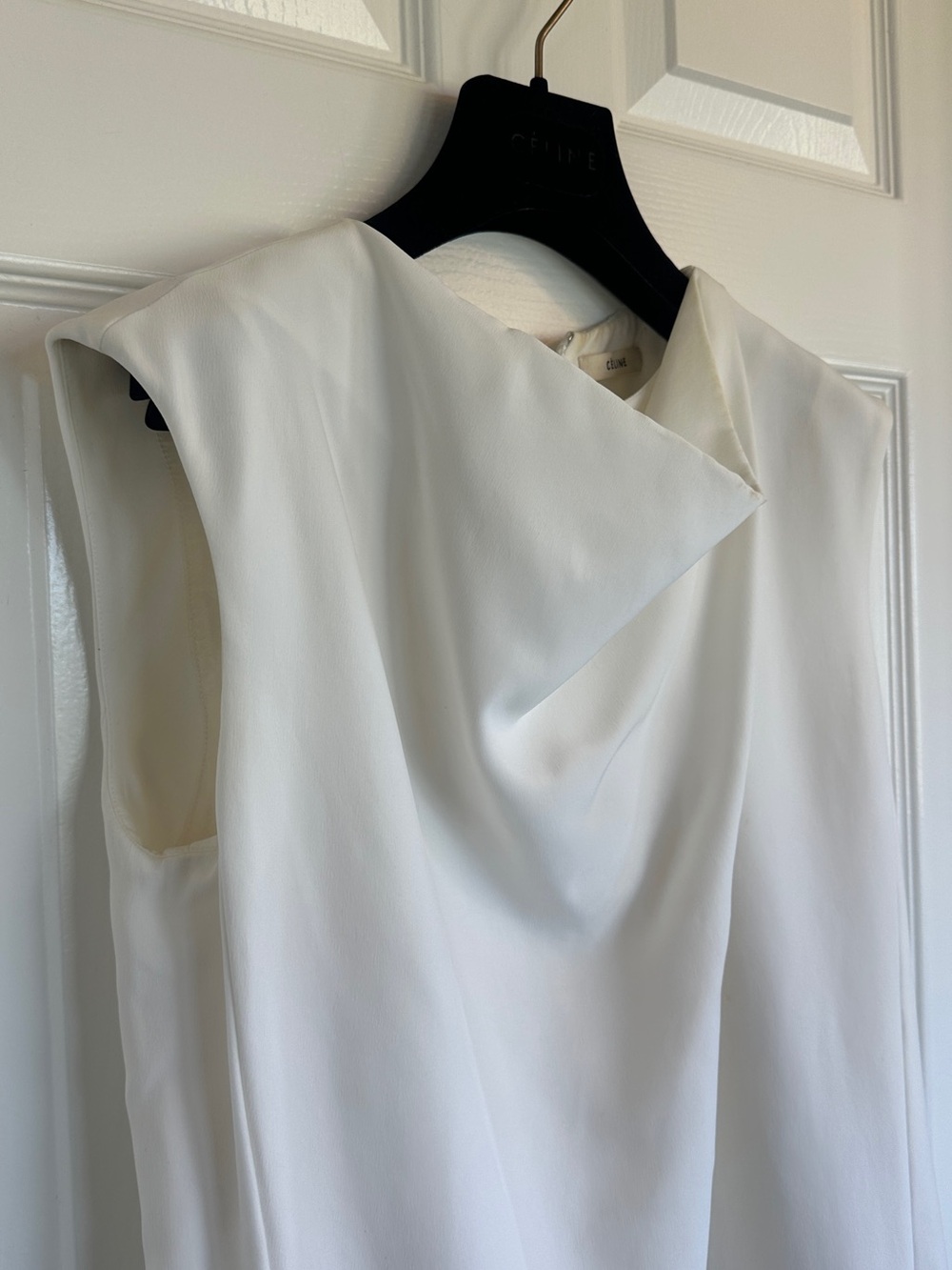 Celine Ivory Shift Dress PHEOBE PHILO